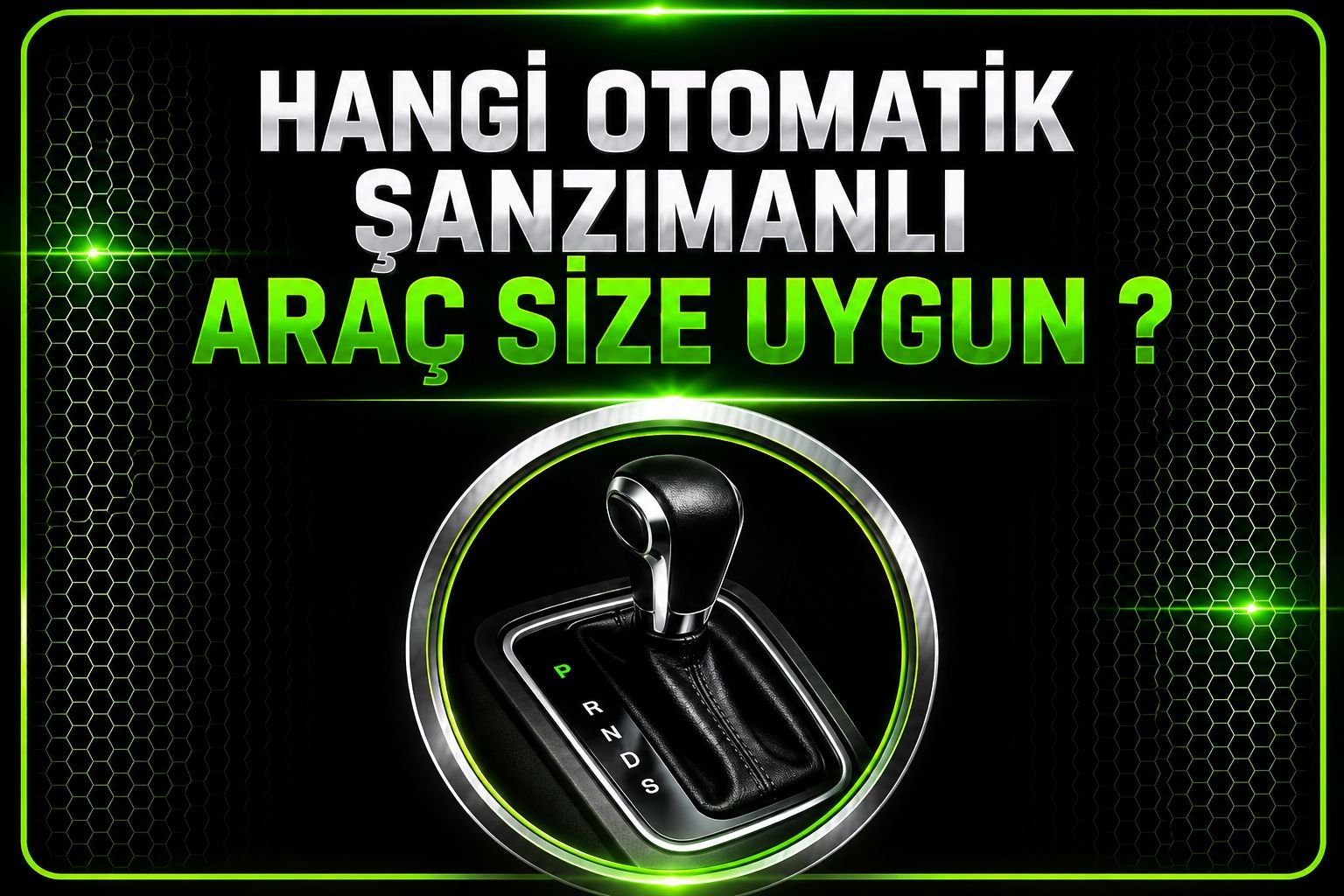 HANGİ OTOMATİK ŞANZIMANLI ARAÇ SİZE UYGUN ? görseli