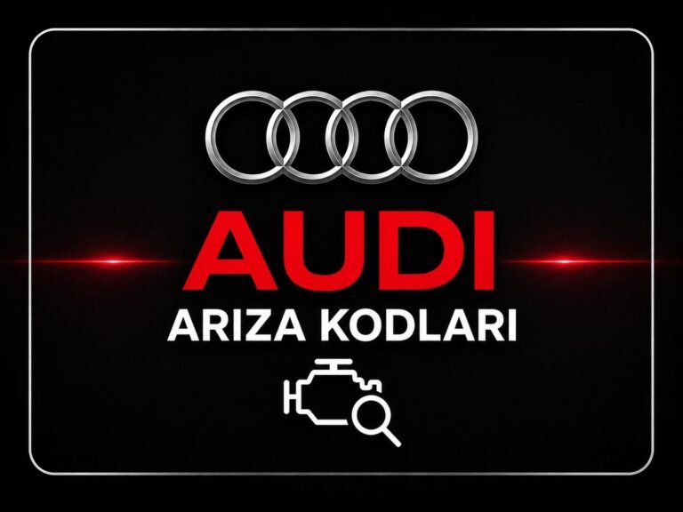AUDİ Otomatik Şanzıman Arıza Kodları