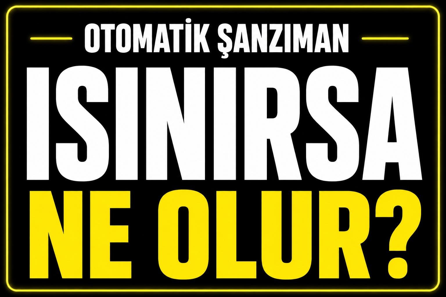 Otomatik Şanzıman Isınırsa Ne Olur? görseli