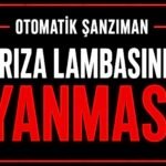 Şanzıman Arıza Işığının Yanması görseli