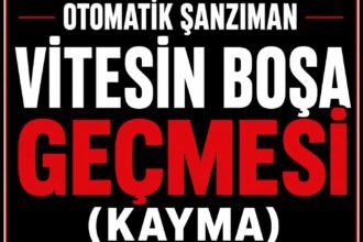 Vitesin Boşa Geçmesi (Kayma) görseli