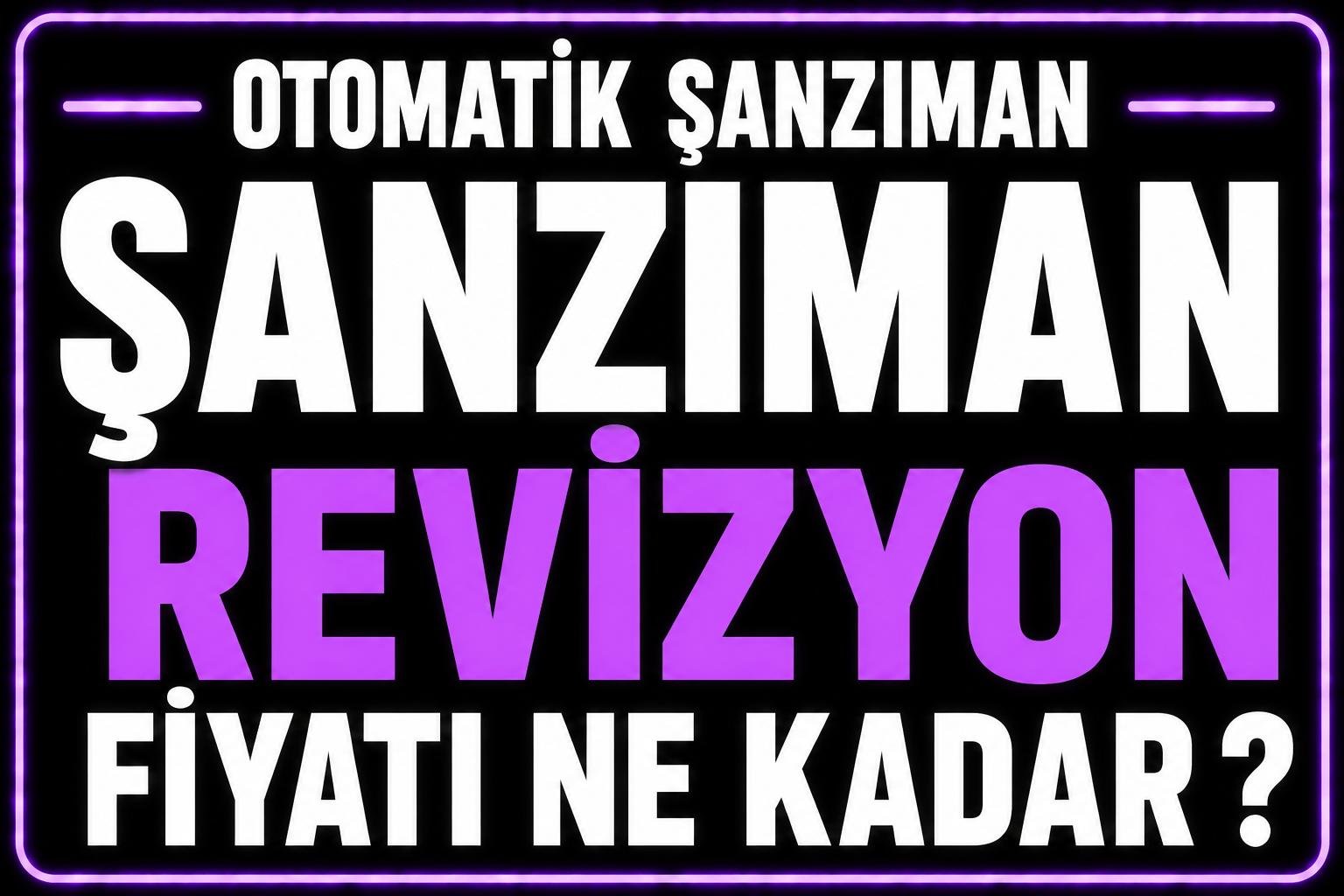 Otomatik şanzıman revizyon fiyatı ne kadar? görseli