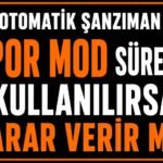 Spor mod sürekli kullanılırsa zarar verir mi? görseli