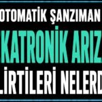 Mekatronik arızası belirtileri nelerdir? görseli