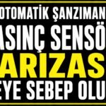 Basınç sensörü arızası neye sebep olur? görseli