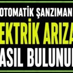 Şanzıman elektrik arızası nasıl bulunur? görseli