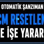 TCM resetleme ne işe yarar? görseli