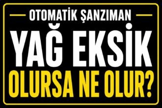 Şanzıman yağı eksik olursa ne olur? görseli