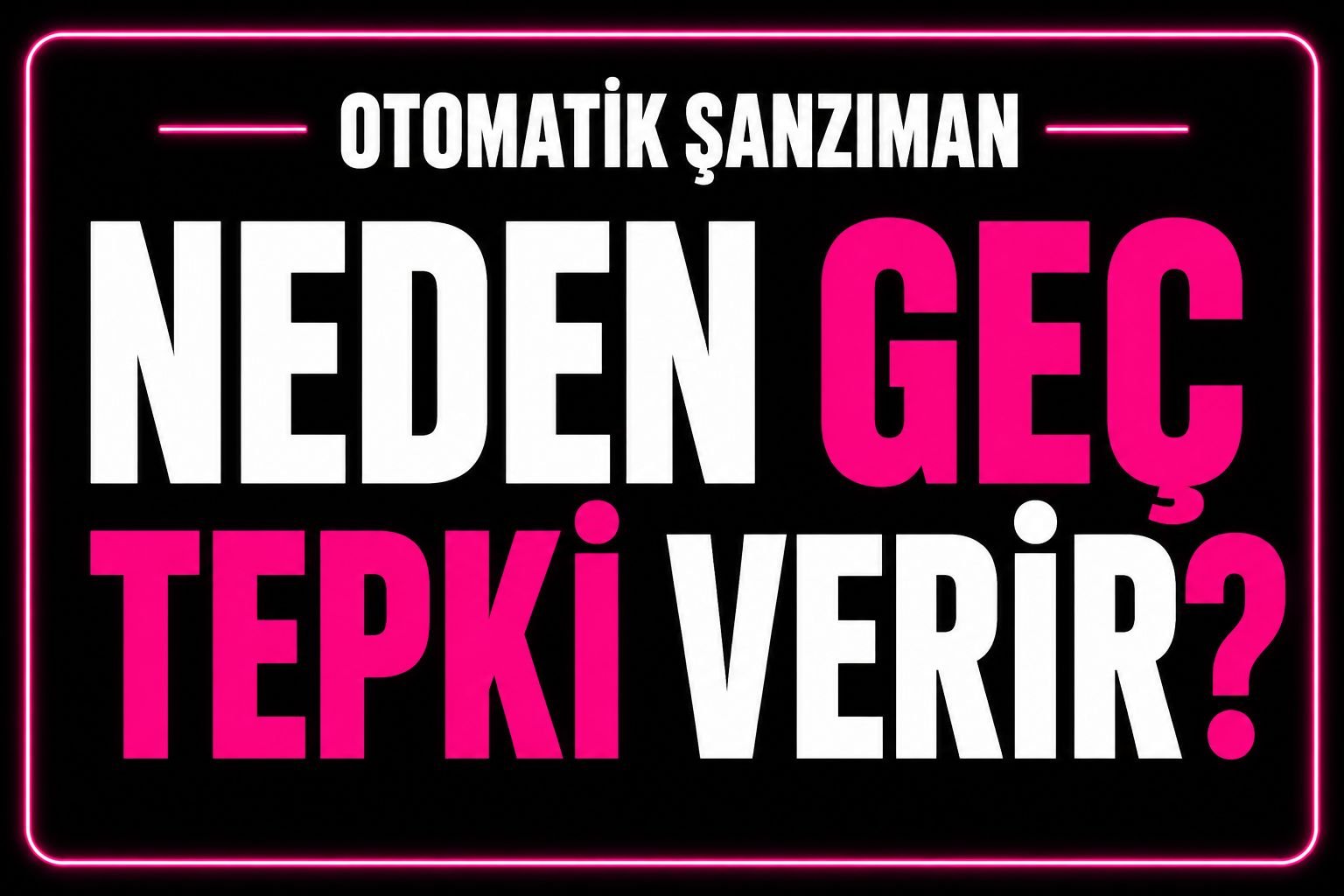 Otomatik Şanzıman Neden Geç Tepki Verir? görseli