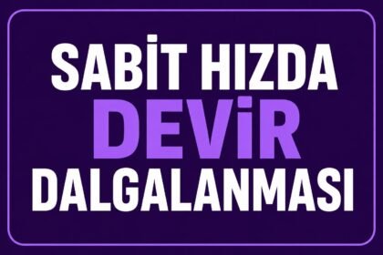 Otomatik vites sabit hızda devir dalgalanması neden olur? görseli