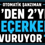 1’den 2’ye geçerken vuruyor neden? görseli