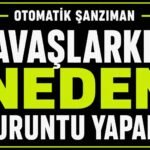 Otomatik Araç Yavaşlarken Neden Vurur? görseli