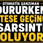 Dururken vitese geçince sarsıntı oluyor neden? görseli