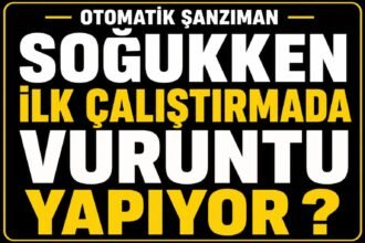 Sabah ilk çalıştırmada vuruntu yapıyor neden? görseli