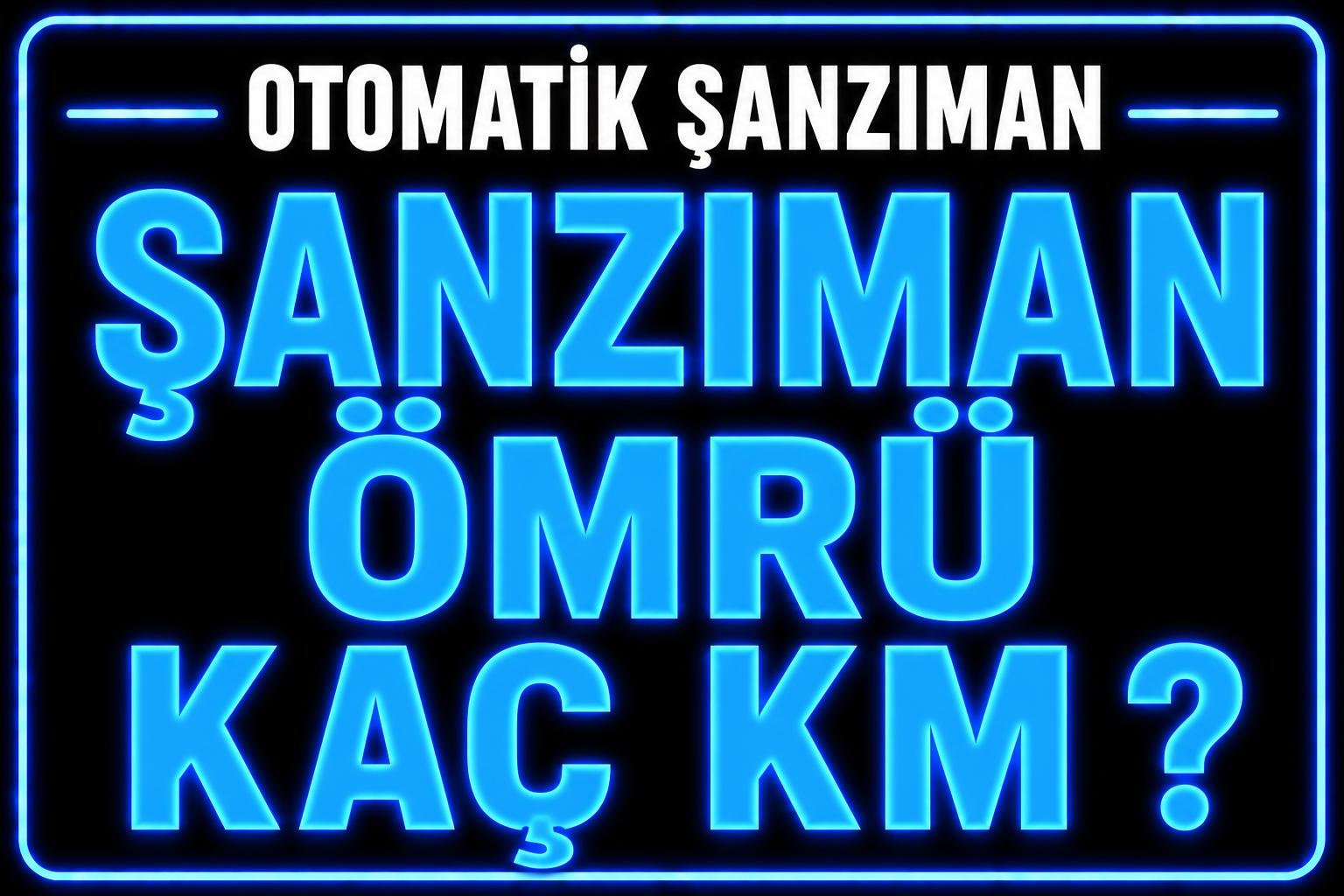 Otomatik şanzıman ömrü kaç km? görseli