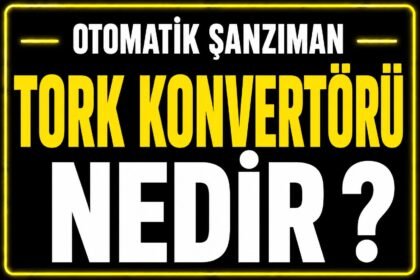Tork konvertörü nedir? görseli