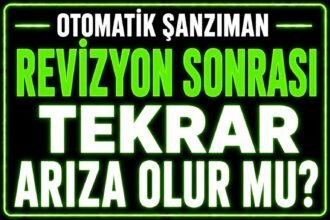 Revizyon sonrası tekrar arıza olur mu? görseli