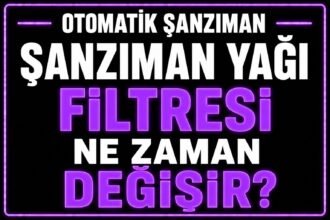 Şanzıman filtresi ne zaman değişir? görseli