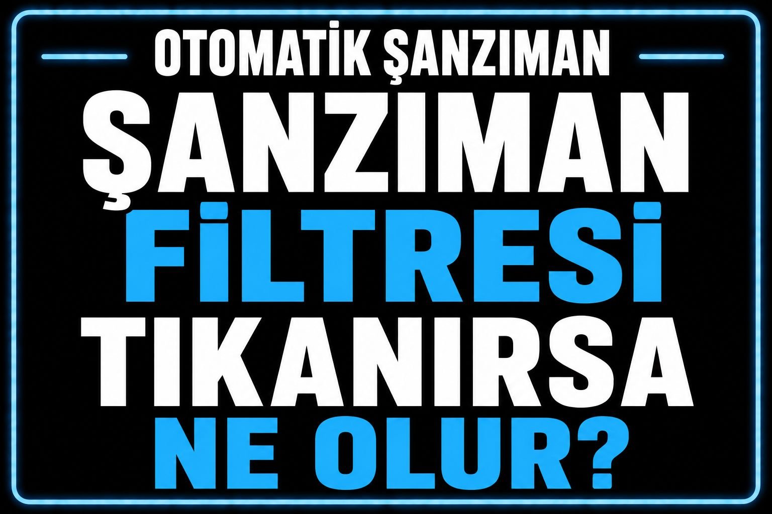 🛢 Otomatik Şanzıman Filtresi Tıkanırsa Ne Olur? görseli