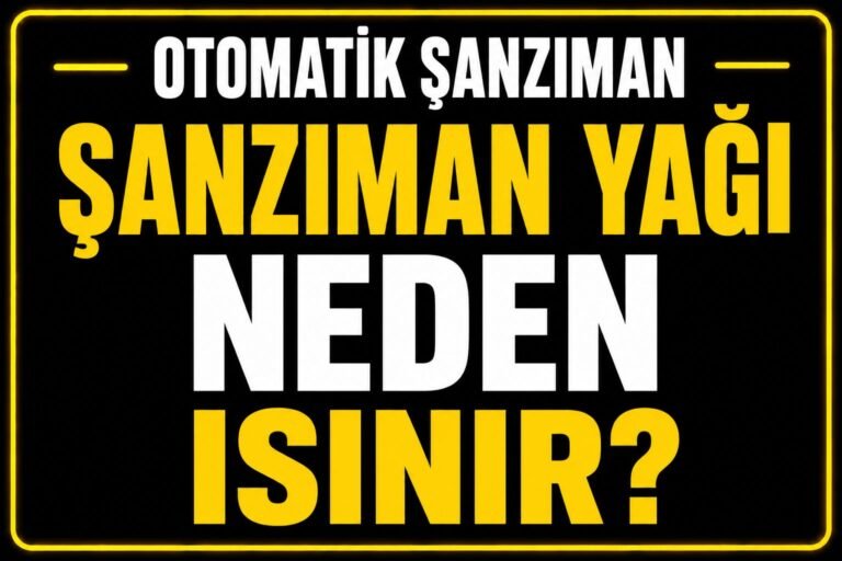 Otomatik Şanzıman yağı neden ısınır?