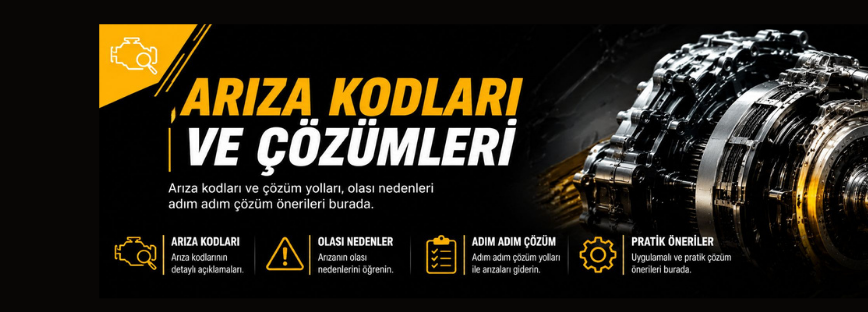Arıza Kodları ve Çözümleri görseli