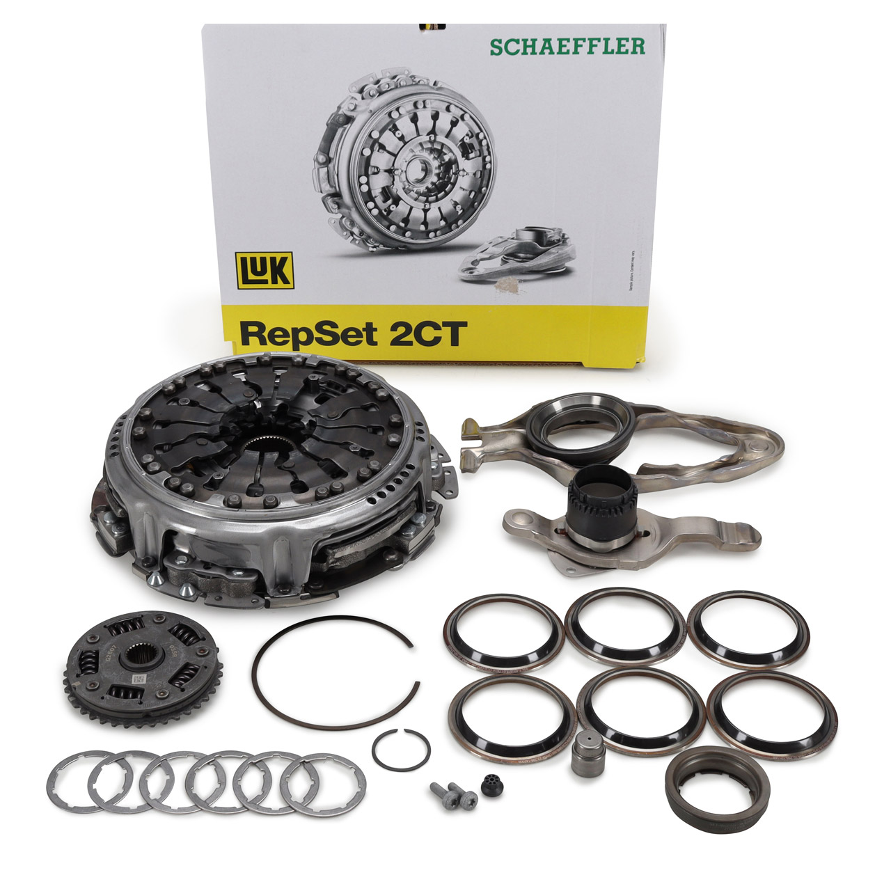 DSG 7 DQ200 Gen 3 benzinli kuru kavrama seti 602002500 Volkswagen Audi Seat Skoda LuK