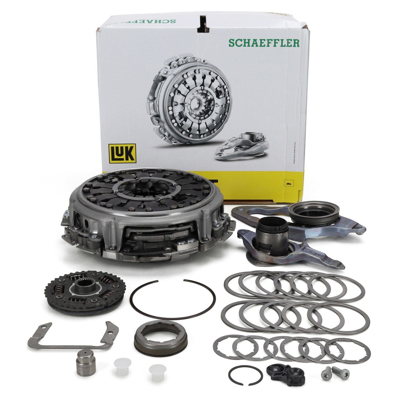 DSG 7 DQ200 benzinli kuru kavrama seti 602000100 Volkswagen Audi Seat Skoda LuK